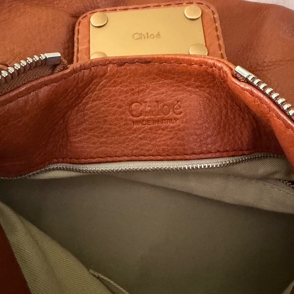 Vintage Chloé Paddington Hobo Satchel in Whiskey Leather - Picture 5 of 8